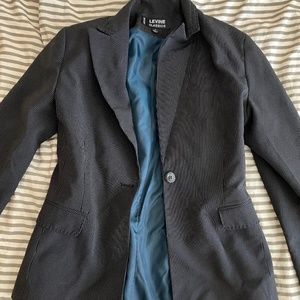 Pinstripe Blazer